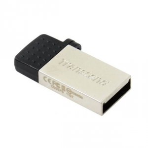 USB-флешка Transcend JetFlash 380S 64GB Silver (TS64GJF380S)