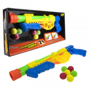 Игрушечное оружие 1Toy Street Battle: 2 в 1 водяное с мягкими шариками (Т17335)