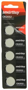 Батарейка Smartbuy CR2032/5B (SBBL-2032-5B)