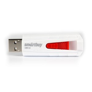USB-флешка Smartbuy Iron 32GB White/Red (SB32GBIR-W3)