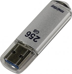 USB-флешка Smartbuy V-Cut 256Gb (серебристый) (SB256GBVC-S3)