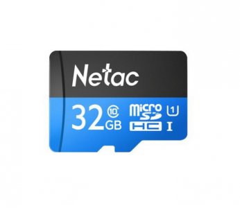 Карта памяти microSDHC Netac P500 32GB (NT02P500STN-032G-R)