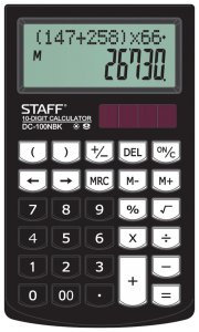 Калькулятор Staff Plus DC-100NBK (250430)