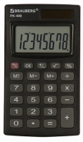 Калькулятор BRAUBERG PK-408-BK (250517)
