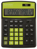 Калькулятор BRAUBERG Extra Color-12-BKLG (250477)