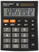 Калькулятор BRAUBERG Ultra-12-BK (250491)