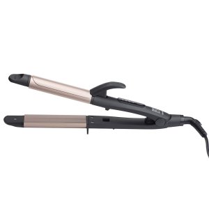 Щипцы для завивки волос DEWAL Beauty 2 в 1 Fancy Black (HI3001)