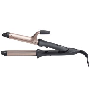 Щипцы для завивки волос DEWAL Beauty 2 в 1 Fancy Mini Black (HI3002)
