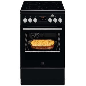 Электрическая плита (50-55 см) Electrolux SteamBake Black (RKR560200K)