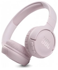 Наушники накладные Bluetooth JBL Bluetooth-гарнитура JBL T510, розовая (JBLT510BTROS)