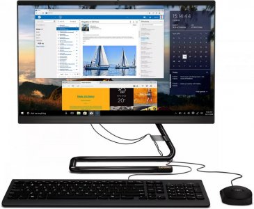 Моноблок Lenovo IdeaCentre 3i 22IIL5 F0FQ001XRK (черный)