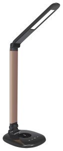 Светильник настольный National NL-38LED (черный/золото)