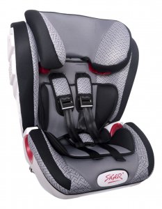 Детское автокресло Siger Индиго ISOFIX ART сер. лабир. 9-36 кг (1 шт.)