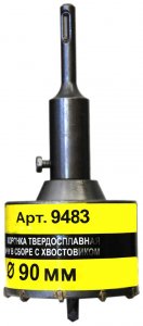 Коронка по кирпичу Энкор  SDS-Plus, 90х50 мм (9483)