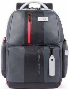 Рюкзак для ноутбука Piquadro Urban, серый/черный (CA4550UB00BM/GRN)