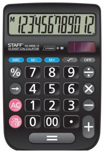 Калькулятор Staff Plus DC-999S-12 (250426)
