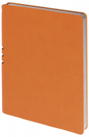 Тетрадь BRAUBERG Nebraska, А5, 120 листов, оранжевая (110956)
