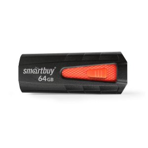 USB-флешка Smartbuy Iron 64GB Black/Red (SB64GBIR-B3)