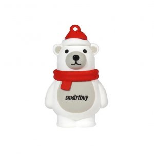 USB-флешка Smartbuy Wild Series: Белый медведь 32GB (SB32GBPolarBearW)