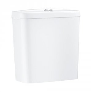 Смывной бачок для унитаза GROHE Bau Ceramic, подводка снизу, альпин-белый (39436000)