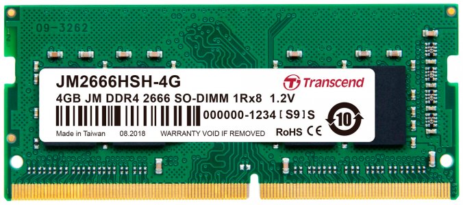Оперативная память Transcend 4GB JM2666HSH-4G