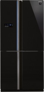Холодильник с морозильной камерой Sharp SJ-FS 97 VBK
