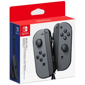 Аксессуары для игровых приставок Nintendo Switch - 2 контроллера Joy-Con серый (NT430559)
