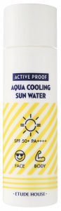 Охлаждающая и освежающая вода с экстрактом календулы ETUDE HOUSE Active Proof Aqua Cooling Sun Water (404070)