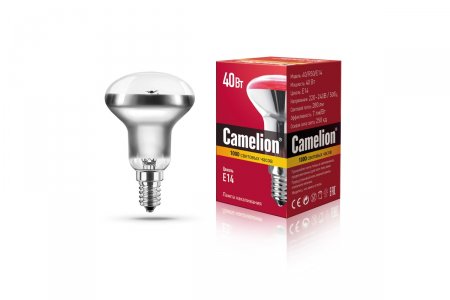 Лампа накаливания Camelion 40/R50/E14