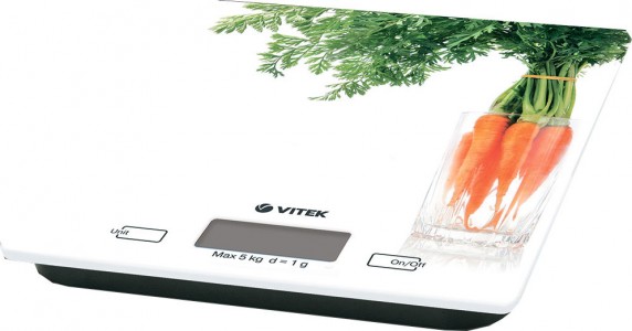 Электронные кухонные весы VITEK VT-2418(W)