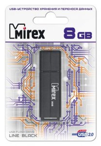 USB-флешка Mirex 8GB Harbor Black (13600-FMUBHB08)