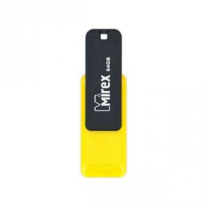 USB-флешка Mirex City 64GB Yellow (13600-FMUCYL64)
