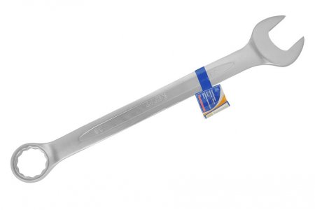 Ключ гаечный Kraft комбинированный, 41 мм, Cr-V, холодный штамп (KT 700752)