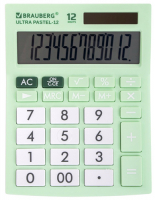 Калькулятор BRAUBERG Ultra Pastel-12-LG (250504)