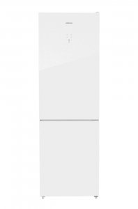 Холодильник Hiberg RFC-375DX NFGW White Glass