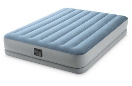 Надувная кровать INTEX Raised Comfort, со встроенным насососом 220В, 152 см (64168)