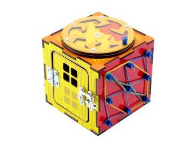 Деревянные игрушки PAREMO "Бизи-Куб" (PE720-202)