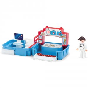 Детский игровой набор EFKO Больница с фигуркой медсестрой в чемоданчике (32214EF-CH)