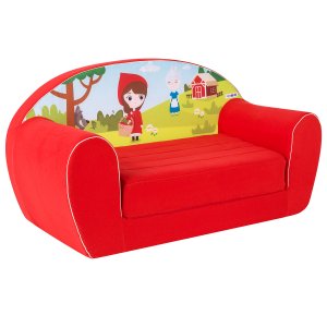 Раскладной диванчик PAREMO Красная шапочка серия Сказка (разноцветный)