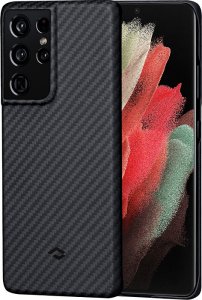 Чехол Pitaka для Samsung S21 Ultra, черный/серый (KS2101U)
