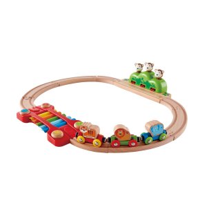 Музыкальная игрушка Hape Музыкальная железная дорога (E3825_HP)