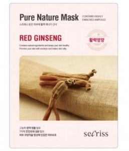 Тканевая маска для лица Anskin Secriss Pure Nature Mask Pack
