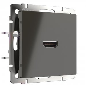 Розетка Werkel 4690389111020 Серо-коричневый
