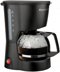 Кофеварка Maxwell MW-1657(BK) 600 Вт