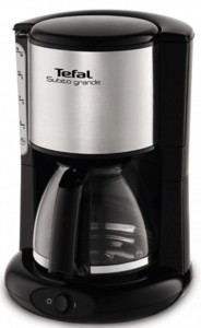 Кофеварка Tefal CM361838 1000 Вт серебристый/черный