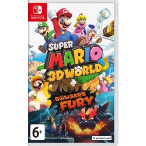Игра для приставки Nintendo Switch Super Mario 3D World + Bowser's Fury, русская версия (04549642692)