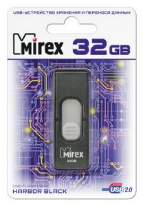 USB-флешка Mirex Harbor 32GB Black (13600-FMUBHB32)