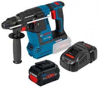 Перфоратор аккумуляторный Bosch GBH 18V-26 (черный) (0615990M3N)