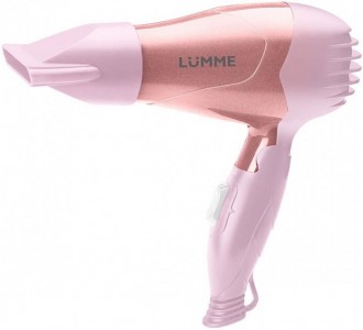 Фен Lumme LU-1045 1200Вт розовый опал