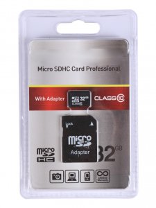 Карта памяти Exployd MicroSDHC 32GB Class10 (+ адаптер SD)